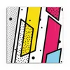 DEQOART Glasbild Echtglas 50x50 cm 'Bunte Formkunst' Produktbild-Vorschau 2