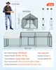 SucceBuy kurnik 1x3x1 m, wybieg z wodoodporną pokrywą i 3 Podgląd zdjęcia produktu 3