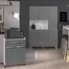 wózek 60 cm - 1 szuflada i 1 drzwiczki - 60 x 44 x 81 cm - Podgląd zdjęcia produktu 8