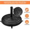 Yaheetech Sonnenschirmständer mit Rollen 20,6 kg, für Produktbild-Vorschau 7