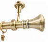 1-läufig 160 cm Antikgold Metall Gardinenstange Produktbild-Vorschau 1