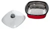 Riess Dampfgarer mit Glasdeckel Emaille 3 teilig 28/28 Produktbild-Vorschau 5