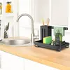 PNNP Spülbecken Organizer Schwarz Küchen Spüle Sink Produktbild-Vorschau 5
