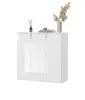 Kommode "SystemX" weiß Hochglanz Sideboard Mehrzweckschrank Produktbild-Vorschau 5