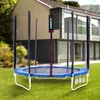 AREBOS Gartentrampolin Ø244 cm | Mit Netz, Leiter & Produktbild-Vorschau 2
