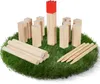 Hengda Kubb Wikingerspiel mit Tasche Wurfspiel Kiefer Holz Produktbild-Vorschau 1