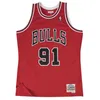 Maillot NBA Dennis Rodman Chicago Bulls 1997-98 Mitchell & Voir les images du produit 6