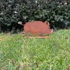Dekoration im Rost-Look für Garten und Terrasse – Produktbild-Vorschau 4