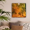 MuchoWow® - Leinwandbilder - Wald - Herbst - Jahreszeiten - Produktbild-Vorschau 2