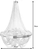 Barock Design Kronleuchter ROYAL XL 70cm silber Produktbild-Vorschau 10