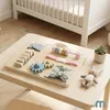 Mamabrum Montessori Busy Board Holz 6in1 – Motorikbrett Produktbild-Vorschau 2