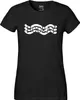 Huuraa Damen T-Shirt Hooray Hurra XXL Black Bio Baumwolle Produktbild-Vorschau 2