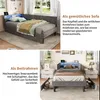 ProximaX gestoffeerd bed 90x200 cm, grijs, bed met Productafbeelding-voorbeeld 4