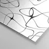 Bilder auf glas - Einteilig - Linie nichts Muster - 70x70cm Produktbild-Vorschau 5
