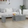 vidaXL Konferenčný stolík Concrete Grey 150x50x35 cm Drevo Náhľad obrázku produktu 2