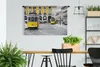 MuchoWow® Wandteppich Wandbehang Die beiden gelben Produktbild-Vorschau 2