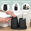 eluno Set d'accessoires pour la salle de bain TESERO 3pcs. Voir les images du produit 3