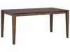 BELIANI Jídelní stůl tmavý ořech MDF kaučuk 160 x 90 cm Náhled obrázku produktu 1
