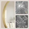 SONGMICS Wandspiegel, Spiegel rund, Metallrahmen, 50 cm d, Produktbild-Vorschau 13