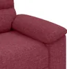 vidaXL 2-Sitzer-Sofa Weinrot 160x81x84 cm Stoff Produktbild-Vorschau 8