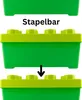 LEGO® Aufbewahrungsbox Grün Mittelgroß mit Deckel Stapelbar Produktbild-Vorschau 8