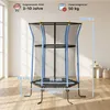 HOMCOM Kinder Trampolin Ø163,5 cm, Indoor Trampolin, Produktbild-Vorschau 3
