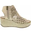 Blowfish Lorrah Damenschuhe Keilsandalen Sandalette Gold Produktbild-Vorschau 10