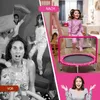 92 cm detská trampolína, mini trampolína s madlom, Náhľad obrázku produktu 4
