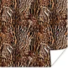 MuchoWow® Poster Tiger - Tiermuster - Design 75x75 cm - Produktbild-Vorschau 1