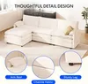 FLEXISPOT 4-Sitzer Sofa Sofabed L-förmiges Ecksofa mit Produktbild-Vorschau 6