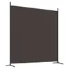 vidaXL 2-tlg. Paravent Braun 348x180 cm Stoff -  Raumteiler Produktbild-Vorschau 7