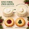Weihnachtskeks Ausstecher 2er-Set, Weihnachtsbaum Keksform Produktbild-Vorschau 6