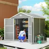 Outsunny Gerätehaus 4,1m², Geräteschuppen mit Satteldach, Produktbild-Vorschau 2
