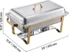 VEVOR Set scaldavivande in acciaio inox con 2 pentole Anteprima dell’immagine prodotto 8