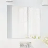 vidaXL Specchio da parete quadrato 60 x 60 cm in vetro Anteprima dell’immagine prodotto 3