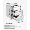 SucceBuy cassetti per cucina da esterno 14,7 "L x 25,4 "H x Anteprima dell’immagine prodotto 8