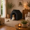 belviona Hundeliege mit Dach, erhöhtes Hundebett für Produktbild-Vorschau 2