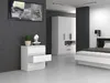Topeshop M3 BIEL, Biela, 3 zásuvka/zásuviek, Drevotrieskové Náhľad obrázku produktu 8