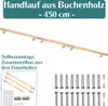 Buche Holz Handlauf Treppengeländer Geländer für Treppe Produktbild-Vorschau 1