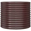 Pflanzkübel Verzinkter Stahl 80x80x68 cm Braun Produktbild-Vorschau 3