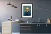 MuchoWow® MuchoWow® Gerahmtes Poster Selbstbildnis mit Hut Produktbild-Vorschau 5