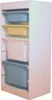 GINGER HOME Dětská Skříňka s 4 Úložnými Boxy, Bílá, Náhled obrázku produktu 5