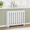 vidaXL Habillage de radiateur Blanc 104x20x82 cm Bois Voir les images du produit 2