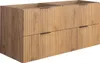 Rodan | Waschbeckunterschrank - 120cm | Braun matt - Eiche Produktbild-Vorschau 3