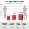 Handgepäckkoffer Trolley Hartschalenkoffer Hard Shell Produktbild-Vorschau 10