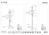 Faro 24037-07, Weiß, Büro, Stahl, IP20, II, E27 Produktbild-Vorschau 3