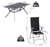 Zestaw mebli ogrodowych Outsunny - 7 elementów - aluminium Podgląd zdjęcia produktu 3