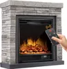 KESSER® Elektrokamin Standkamin - Kamin elektrisch mit LED Produktbild-Vorschau 1