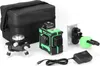 A set of laser leveling tools and accessories laid out on a white background. Náhled obrázku produktu