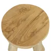 vidaXL Barhocker Teak Massivholz Produktbild-Vorschau 7